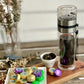 (Gift Box) 350ml Double Wall Heat-Resistant Glass Tumbler /w Tea Options
