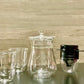 (Gift Box) 300ml Mini Double Wall Glass Coffee/Tea Carafe Set  w/ Coffee Fliter