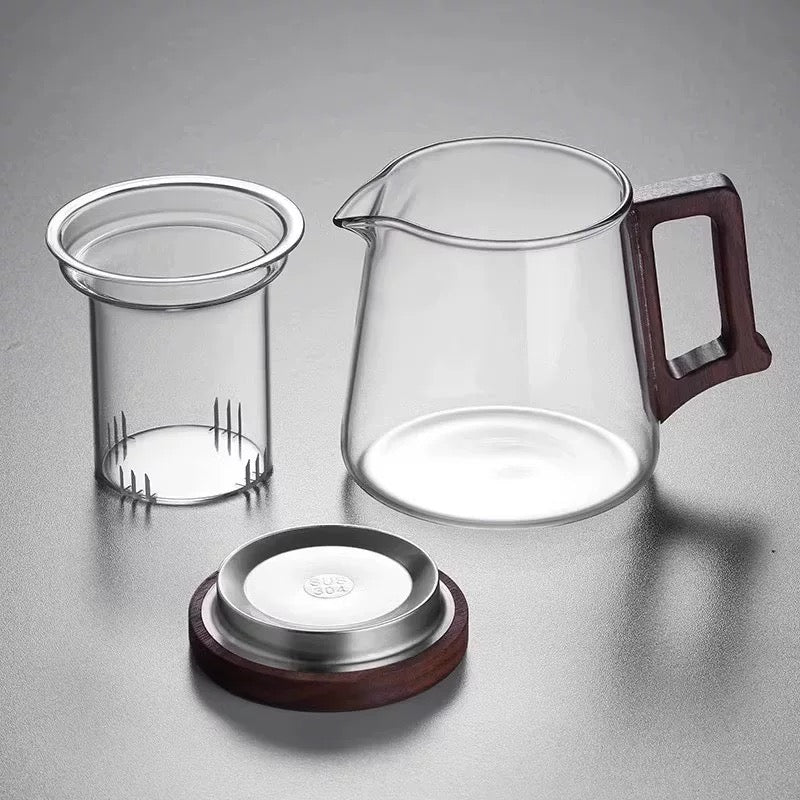(Gift Box) 500ml Teapot Set w/ Blooming Teaballs