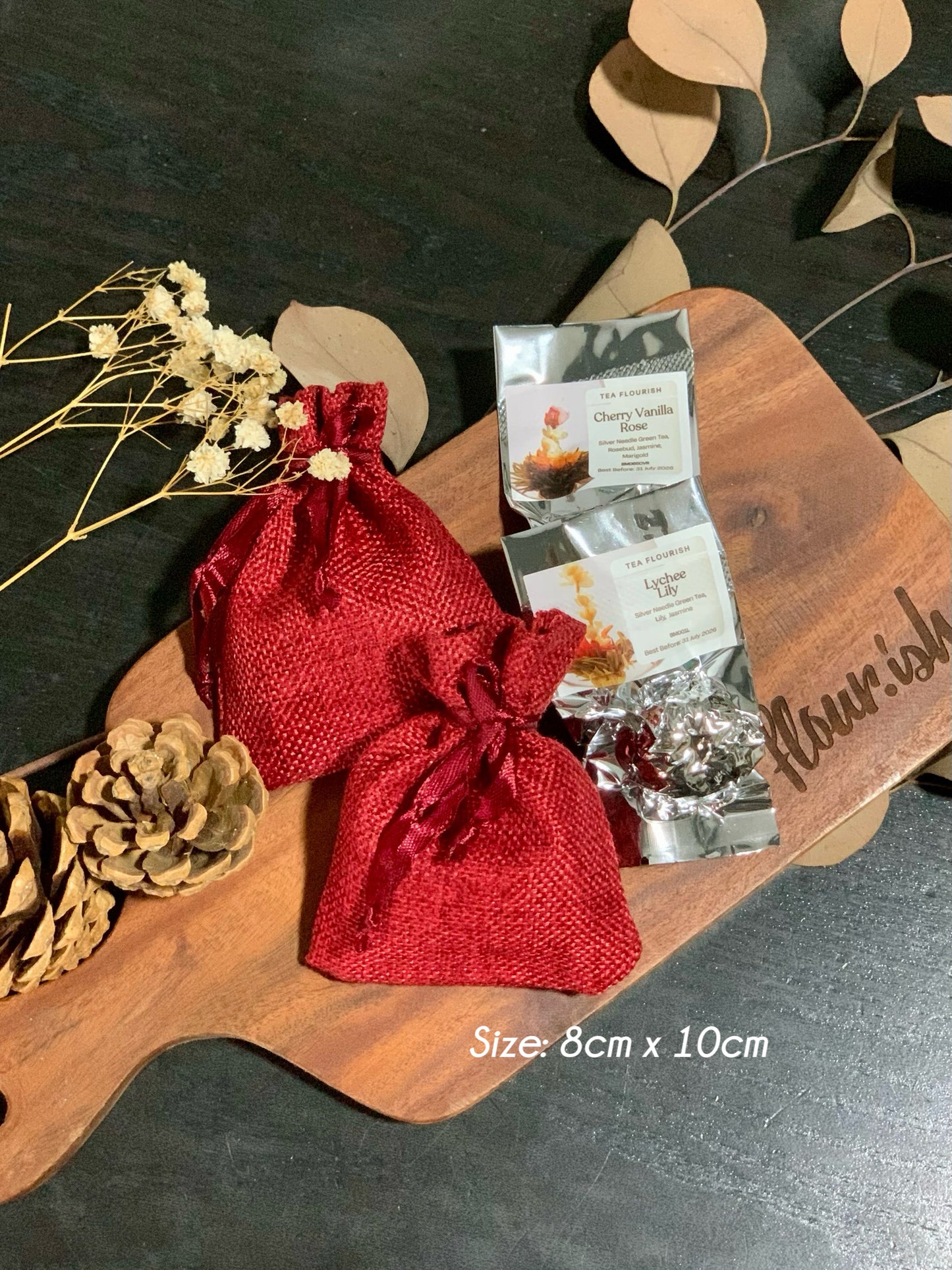 Flower Blooming Tea in Favor Bags (Wedding Favor)