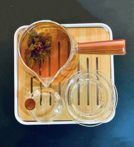 Bamboo & Plastic Tea Trays