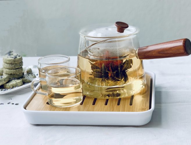Bamboo & Plastic Tea Trays