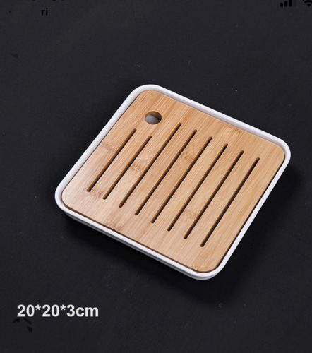 Bamboo & Plastic Tea Trays