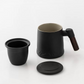 (Gift Box) 350ml Ceramic Mug with Tea Strainer & Lid /w Tea Options