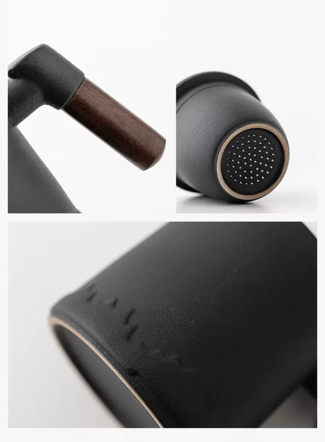 (Gift Box) 350ml Ceramic Mug with Tea Strainer & Lid /w Tea Options