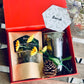 [Gift Box] 450ml Double Wall Insulated Glass Tumbler with White Peony Tea