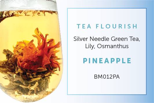 Flower Blooming Teaballs [Fancy Red]